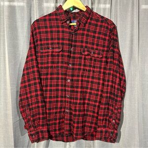 George - Red and Black Flannel - Men’s XL